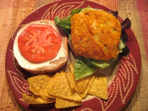 Tuna Burgers are great with condiments such as mayo, mustard, tomato, and lettuce.